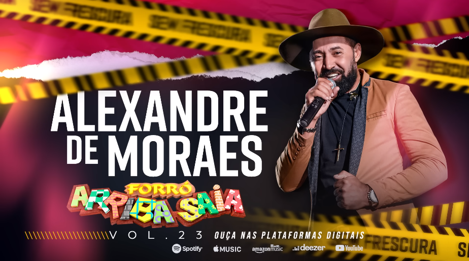 Boato: cantor de forró não foi preso por fazer música sobre o ministro Alexandre de Moraes